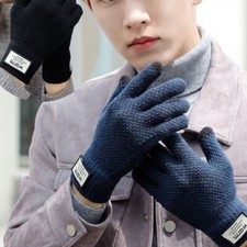 Men Women Mittens Warm Gloves Electric Heated Gloves Sport Knitted Gloves