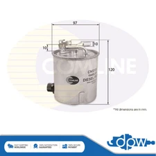 Fits Renault Koleos 2008- Nissan NV200 2010- 1.5 dCi 2.0 Fuel Filter DPW