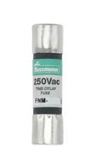 Buss FNM-3 3.2A 250V Time Delay (Slow Blow) Fiber Body Supplemental Fuse