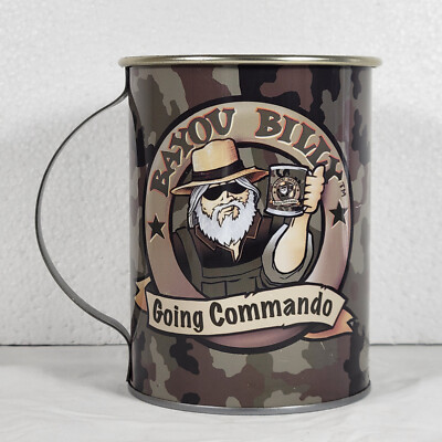 Bayou Billy Tin Mug Going Commando