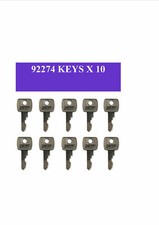 10 x Thwaites JCB BENFORD TEREX LUCAS Dumper Truck Key 92274 Key Number