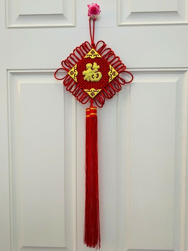 Chinese New Year Lucky Decorations Fu Handmade Chinese Knot Lucky Gift Tassel - Picture 4 of 9