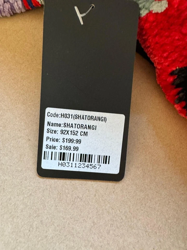 Contemporary Style Oriental Area Rug Non-Slip Floor Carpet Runner Mat 36" X 60" - Image 3 of 3