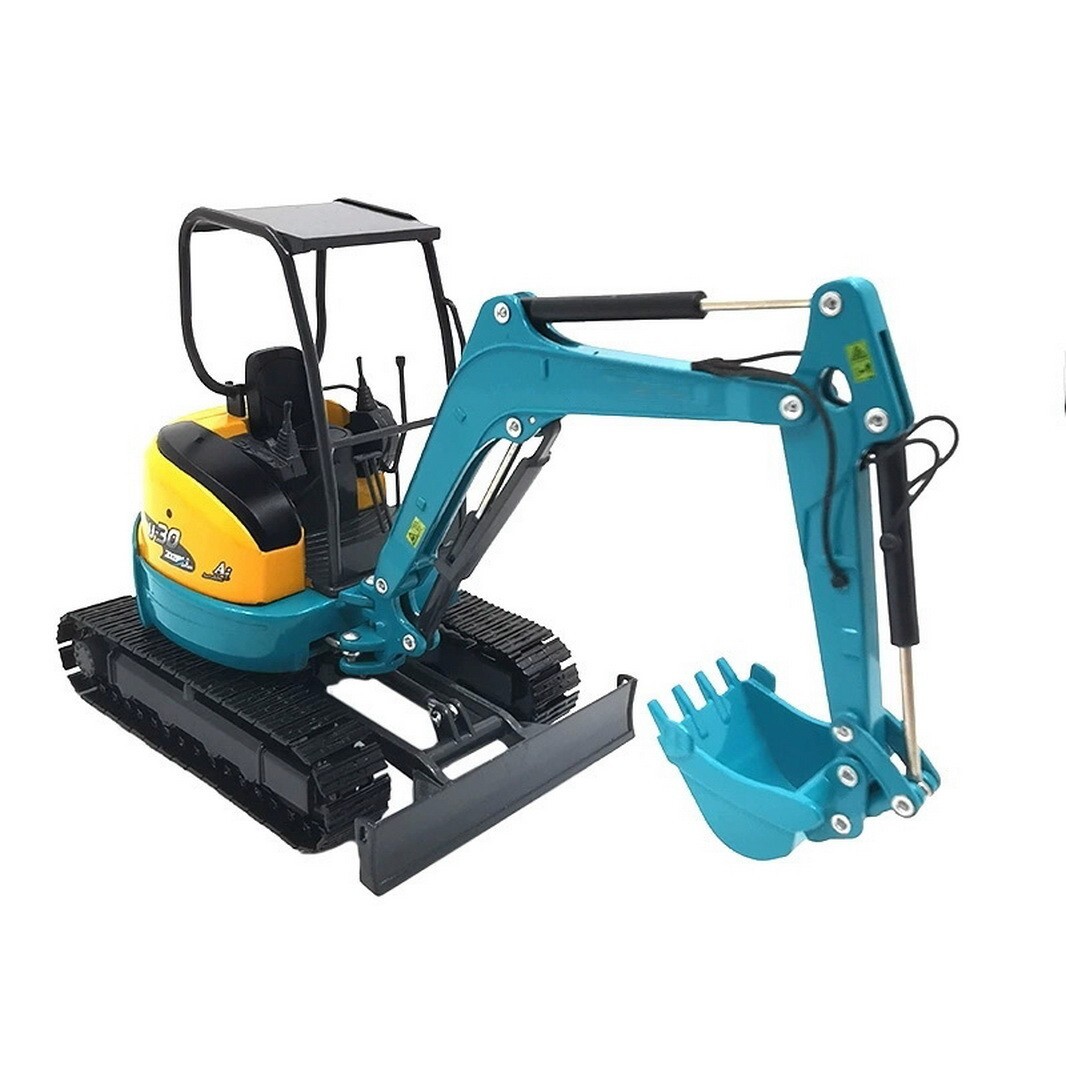 クボタ　Kubota U-30-6 ミニバックホー 1/24スケール 1/24 Scale Kubota TOUGH-U30 Compact Excavator Diecast Model Toy