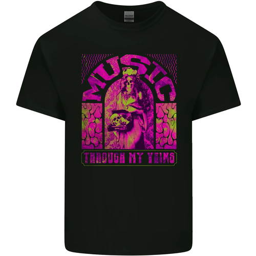 T-shirt Homme Coton Lourd Heavy Metal Noël Rock - Gildan, Sans étiquettes