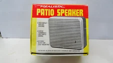 Vintage Radio Shack Realistic Patio Speaker  40-1248A - NOS Man Cave