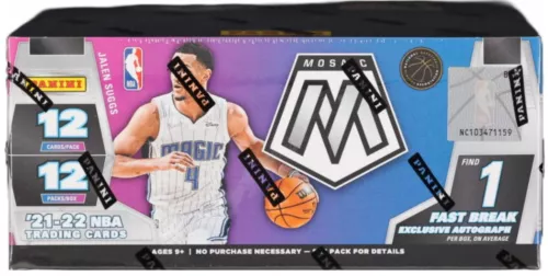 2021/22 Panini Mosaic Basketball Fast Break Box