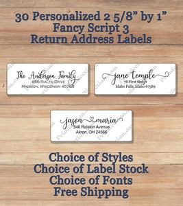 stick on return address labels