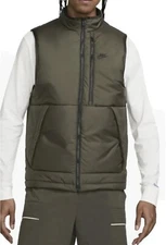 Nike New Men’s Sportwear Therna-FIT Legacy Vest Army Green Size Large L