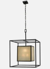 World Imports New 4-Light Aged Bronze Tone Hanging Pendant Make An Offer!