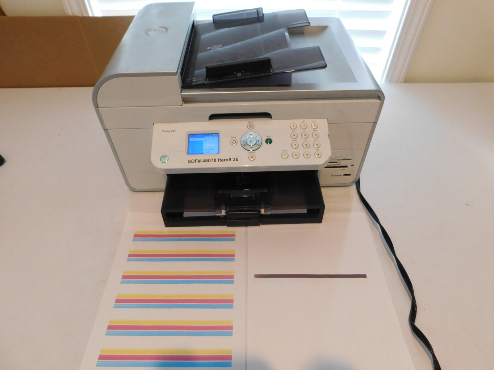 Genuine Dell OEM Photo 964 All-In-One AIO Inkjet Color Printer - Bad Output