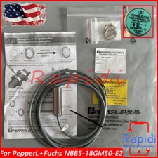 NEW Proximity Switch Sensor 10-30 VDC 200mA For PepperL Fuchs NBB5-18GM50-E2