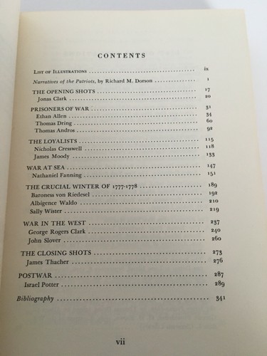 America Rebels Narratives of the Patriots by Dorson HC Book American Revolution - Picture 8 of 12