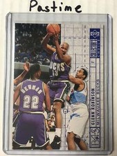 1994-95 Upper Deck Collectors Choice Glenn Robinson Blueprint  Rookie Card #386 