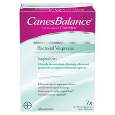 CanesBalance Bacterial Vaginosis Treatment For BV Symptoms- 7X SINGLE USE APPLIC