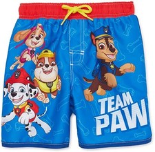 Paw Patrol Swim Trunks Shorts Boy Size 5T