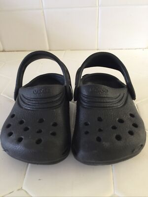 Jibbitz By Crocs Toddler's/Baby  Shoes (Black) size C 4/5