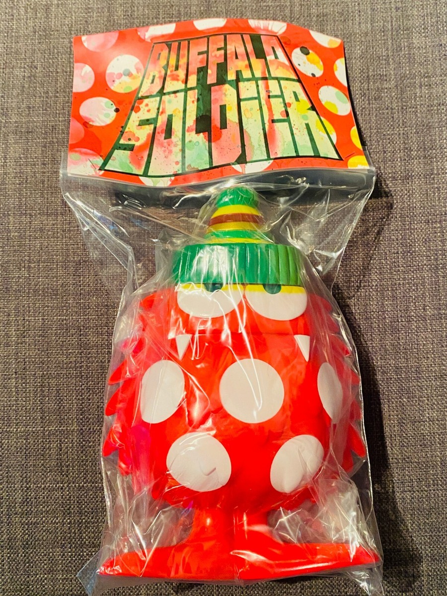 Blackbook Toys x Kevin Lyons Buffalo Soldier POLKA DOTS Sofubi