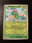 Carte Pokémon REVERSE Chenipan 010/165 MEW Ecarlate Violet Pokémon 151 FR NEUF