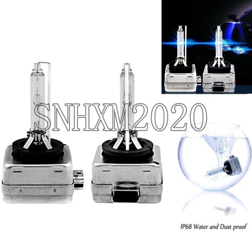 2PCS 12V 35W D1S 12000K HID Xenon Headlight Light Bulbs Replacement Set DC - Picture 1 of 6