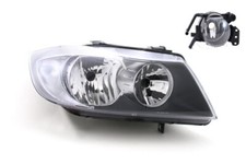Scheinwerfer Halogen passend für BMW 3er E90 E91 01/05- 08/08 H7 H7 Re. + Nebel.