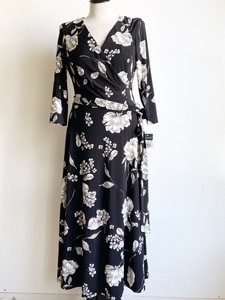 lauren ralph lauren floral jersey dress