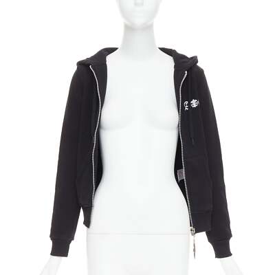A&G Rock n Roll Couture Amal Guessou black 925 silver dagger crop