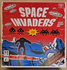 Space Invaders Co-Op Dexterity Skill Action Board Game Taito Buffalo Games 2021
