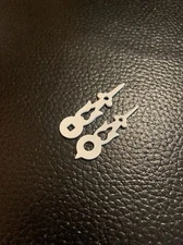 Cuckoo Clock Hands- Plastic White Square Minute Hole1-3/8” Center Axis ( A-13 )