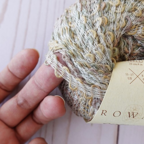 Rowan Cotton Braid Yarn~Lot of 12~356 Natural~Cotton Linen~Ribbon Yarn~Vintage - Picture 6 of 6