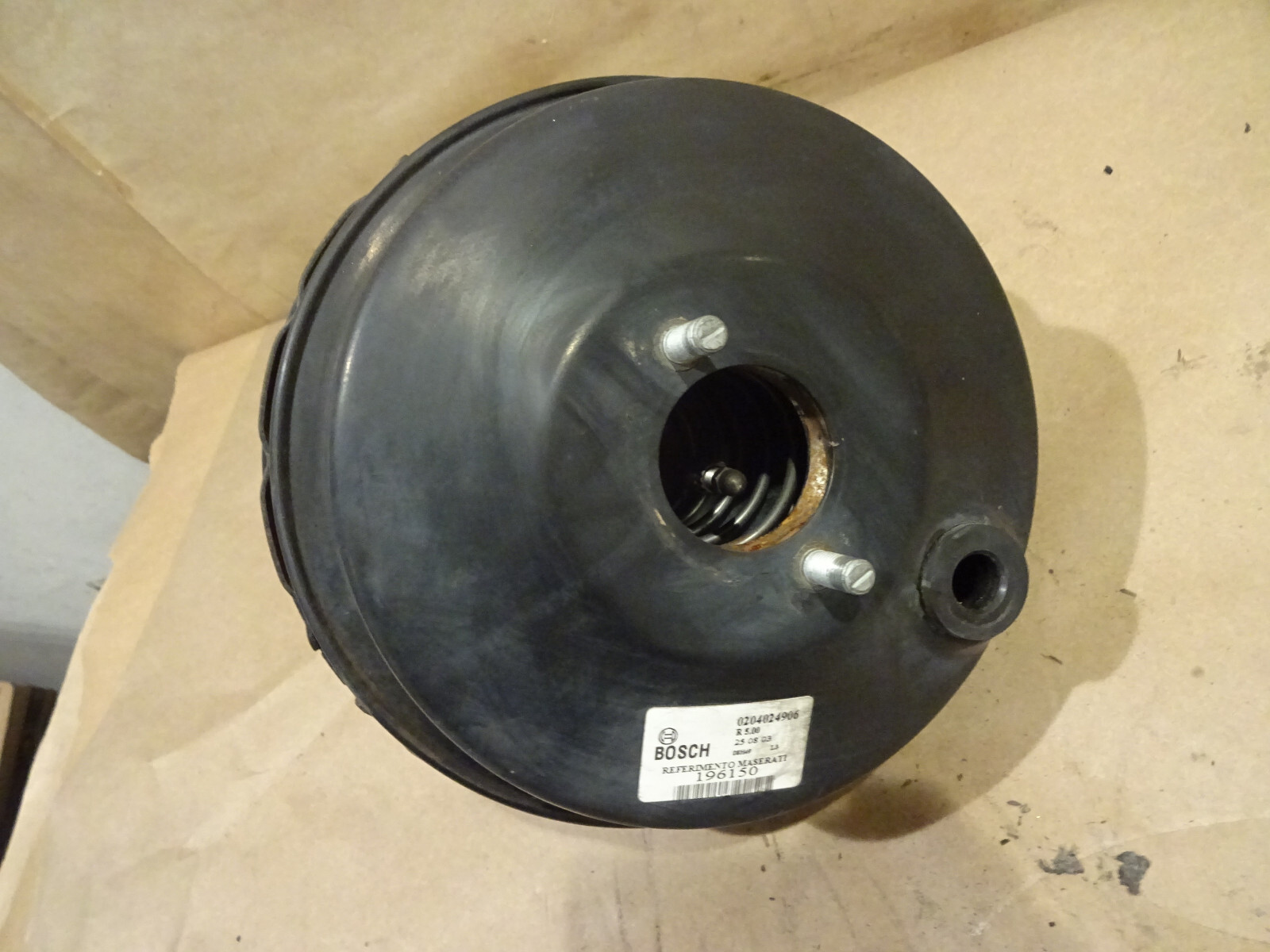 Maserati 4200 Coupe Spyder -Brake Booster Without Master Cylinder F1 -P/N 196150