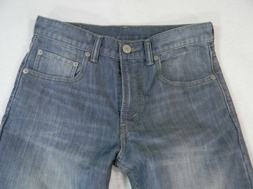 Levi's Jeans 514 Youth Boy's 29 x 29 Slim Fit Straight blue denim pants - Picture 2 of 12