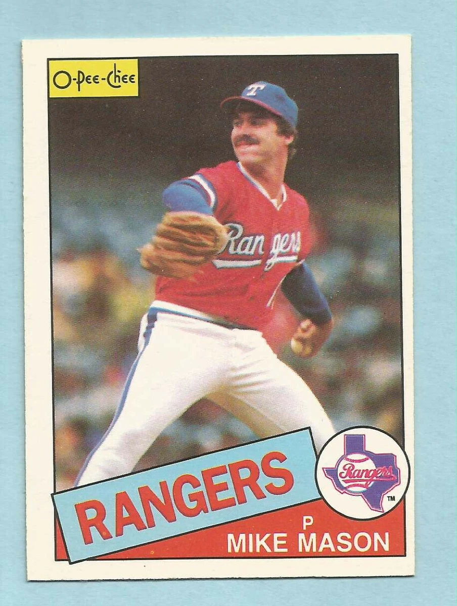 1985 OPC O-Pee-Chee Baseball Mike Mason #144 Texas Rangers NM/MT | eBay