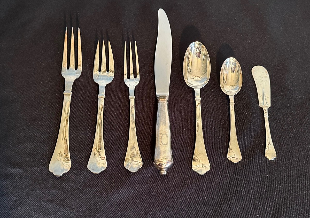 Puiforcat／Service à poisson／nacre Puiforcat／Service à poisson／nacre Puiforcat's Silverware