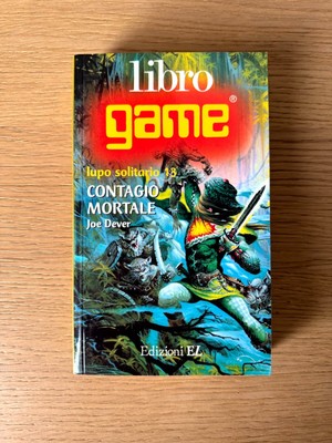 LIBROGAME - Contagio Mortale / Lupo Solitario 13 - NUOVA EDIZIONE E.ELLE