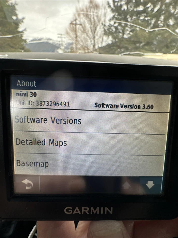 Garmin Nuvi 350 NA Silver Portable Touch Screen 3.5" LCD Display GPS Navigator - Image 4 of 4