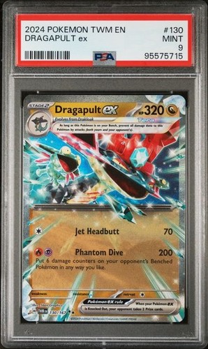 Dragapult ex graded PSA 9 for sale on eBay