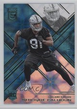 2016 Donruss Elite Elite Rookies Teal 8/75 Shilique Calhoun #135 0f8