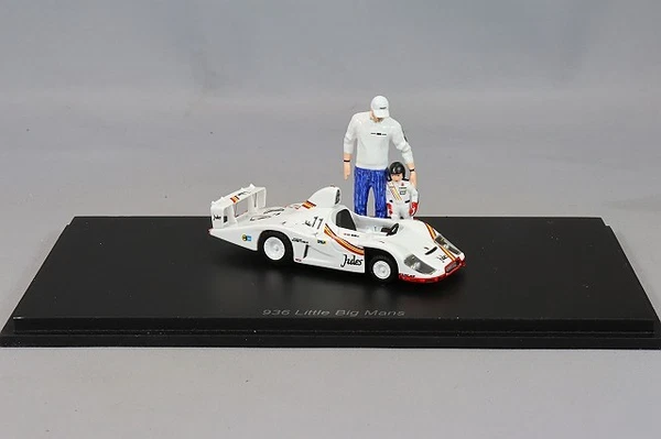 Spark S7840 1:43 Porsche 963 Modellauto Weiß Resin Figuren-Modell-image