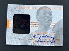 2013-14 SP Authentic 2001-02 SP Rookie FX Film Auto Keith Smart #74 Auto