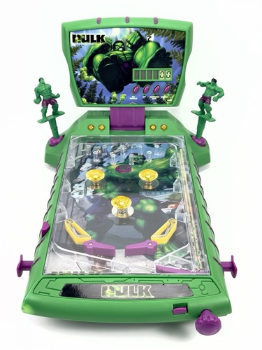 Máquina electrónica de pinball Marvel Incredible Hulk probada y funcionando - Imagen 6 de 24