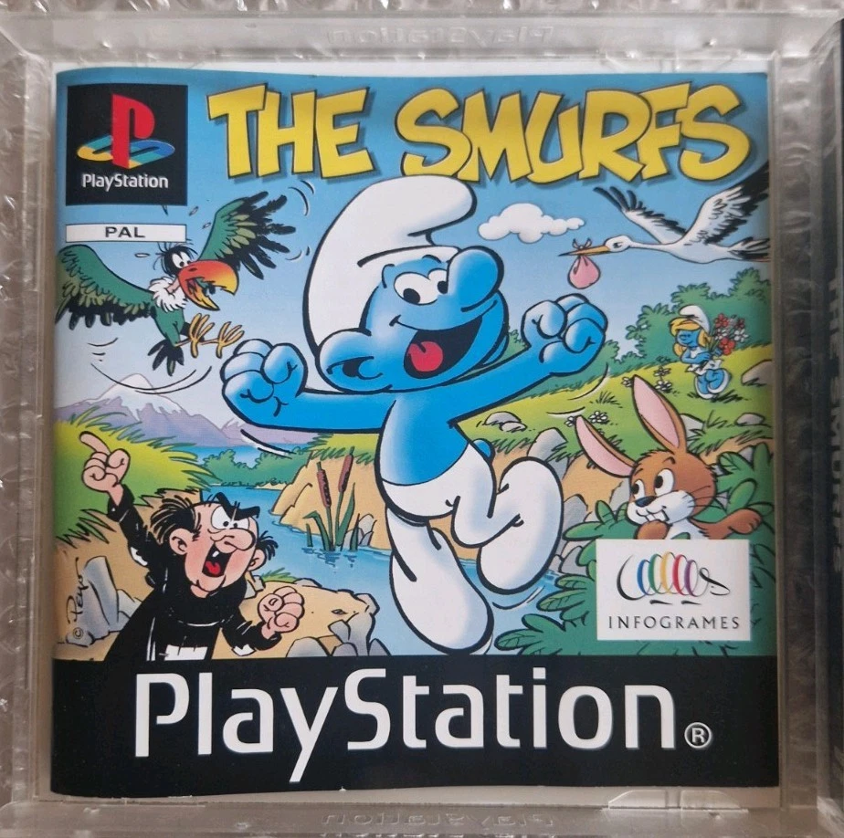 The Smurfs - PS1 PAL Complete VGC - Image 4 of 4