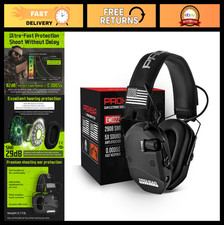 Electronic Ear Protection for Shooting  Hunting - 29dB Noise Reduction, 4 Mic