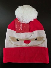 Season of Joy Kids Beanie Santa Claus Christmas Winter Hat Size 4-6X BRAND NEW