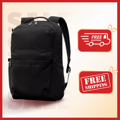 [BIG SALE] Samsonite Better Than Basic Backpack 18in Black Laptop Travel Bag