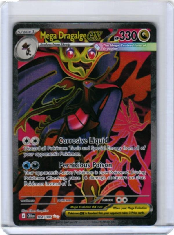 ME04: Chaos Rising #104/086 Mega Dragalge ex