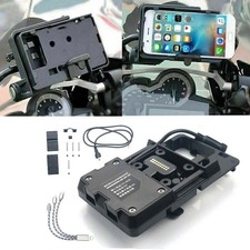 For BMW R1200GS LC ADV F850GS S1000XR USB Charger GPS Phone Holder Mount Rack UK