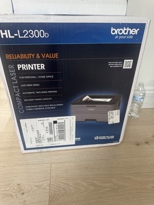 Brother HL-L2300d Compact, Personal, Monochrome Laser Printer, Duplex Printing