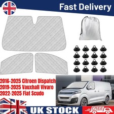 Thermal Blinds For 2016-2023 Citroen Dispatch Campervan, Van , Window Blinds