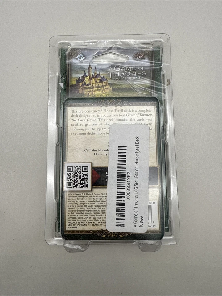 Juego de Tronos el Juego de Cartas: Mazo de Introducción House Tyrell LCG Nuevo *LEER... Foto 4 de 4